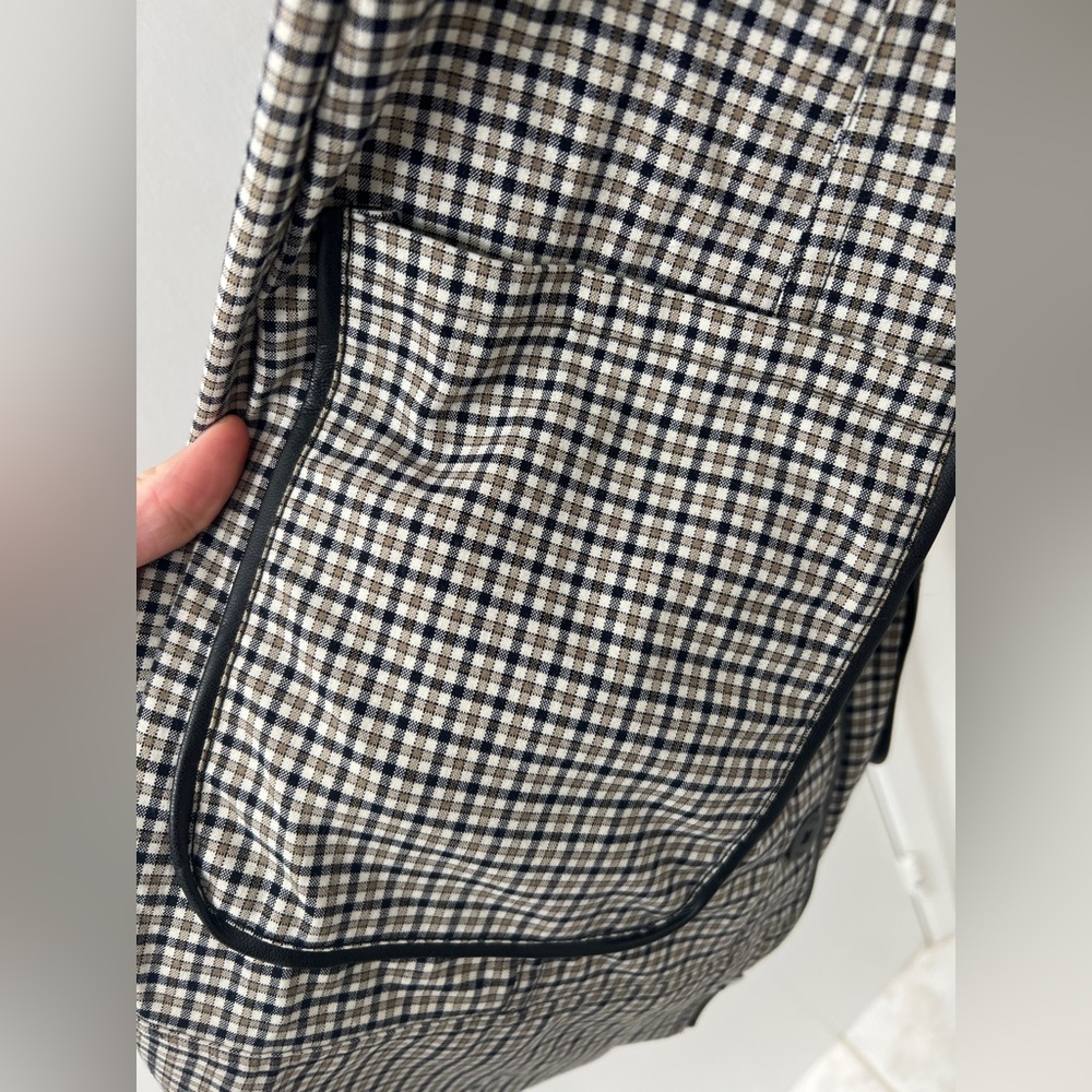 STAUD Fairham Plaid Dress XS - Picture 4 of 7
